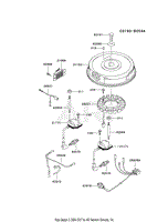 Kawasaki FH721V-DS21 4 Stroke Engine FH721V Parts Diagram for