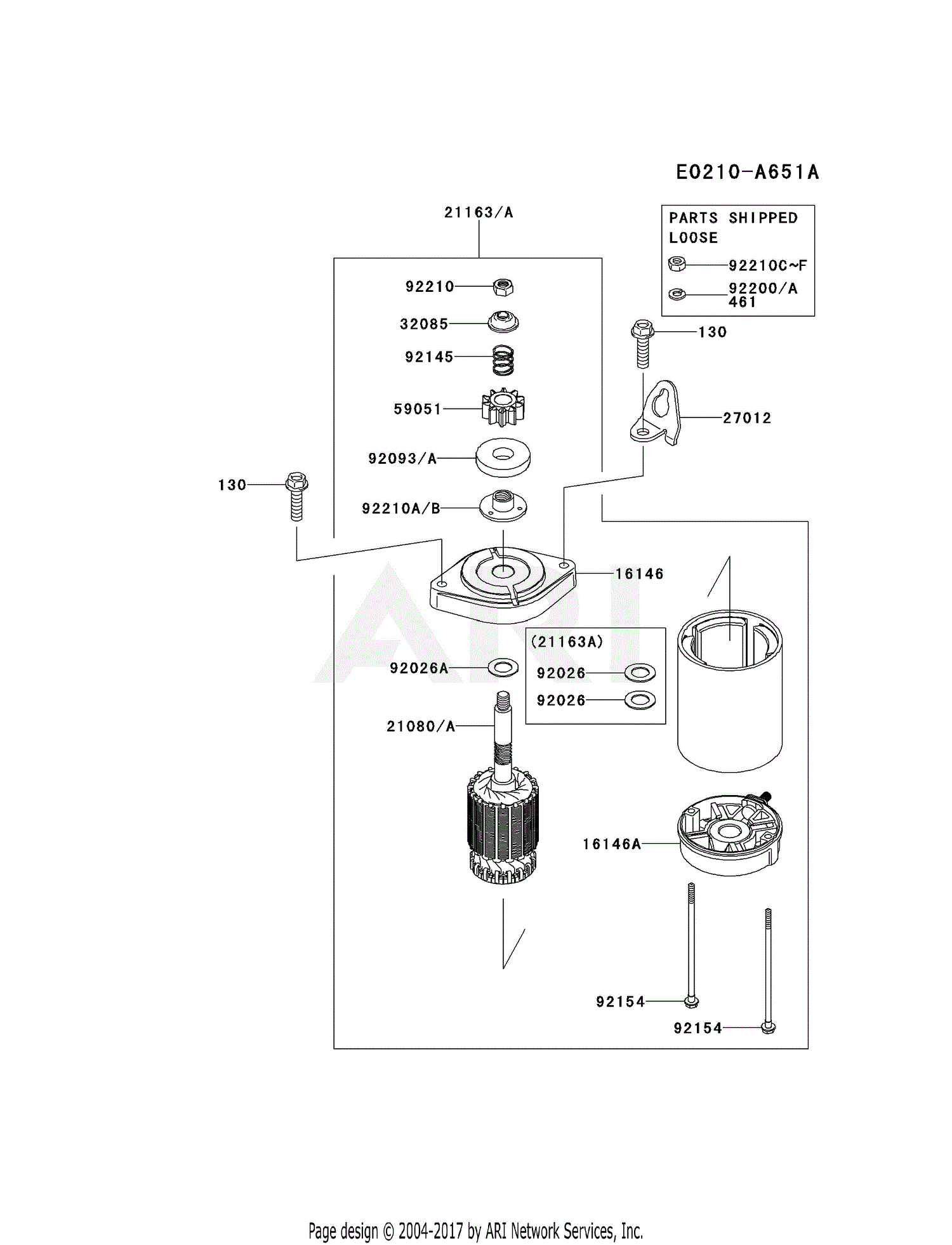 Kawasaki FR541V-AS04 4 Stroke Engine FR541V Parts Diagram ... kawasaki engine parts diagrams 