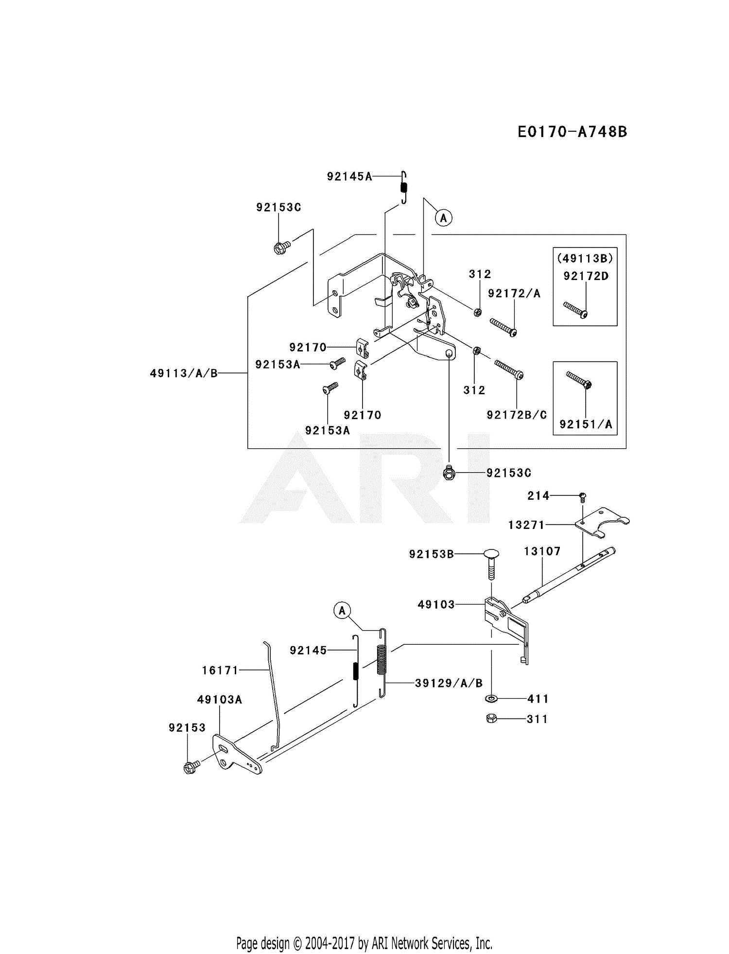 Kawasaki Fr730v-cs04 4 Stroke Engine Fr730v Parts Diagram For Control 