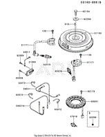Kawasaki 4 Engine Parts Diagrams