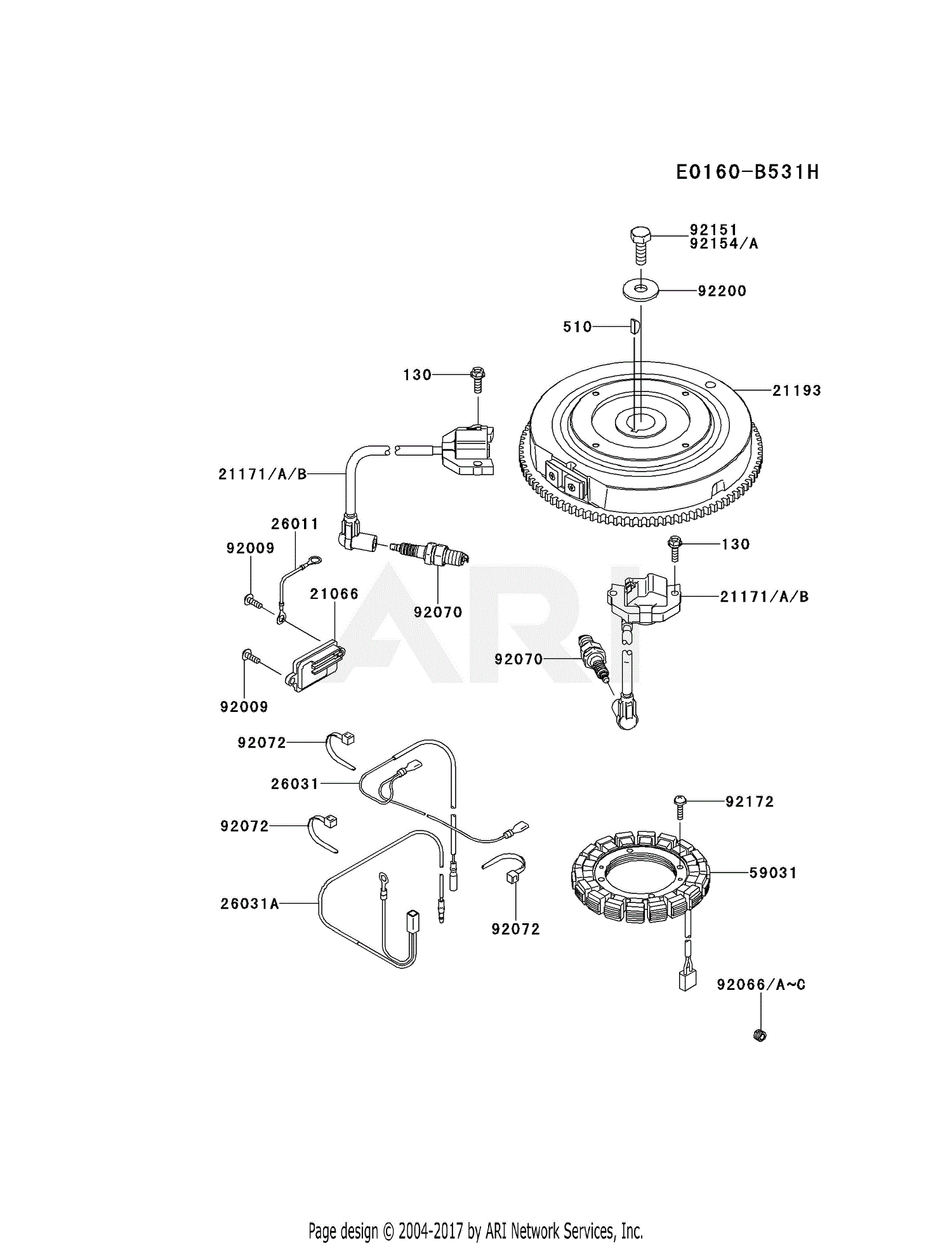 Club Car With Kawasaki Fe290d-ds10 Charging Diagram