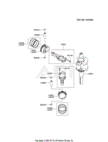 FX691V-AS50 4 Stroke Engine FX691V Parts Diagrams