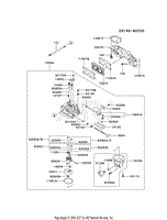 Kawasaki FX691V-CS18 4 Stroke Engine FX691V Parts Diagrams