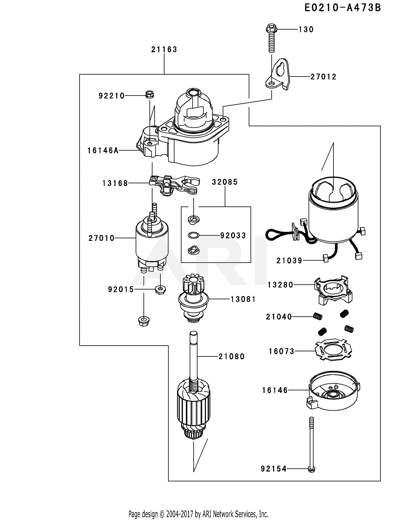 Kawasaki Engine Parts Diagrams