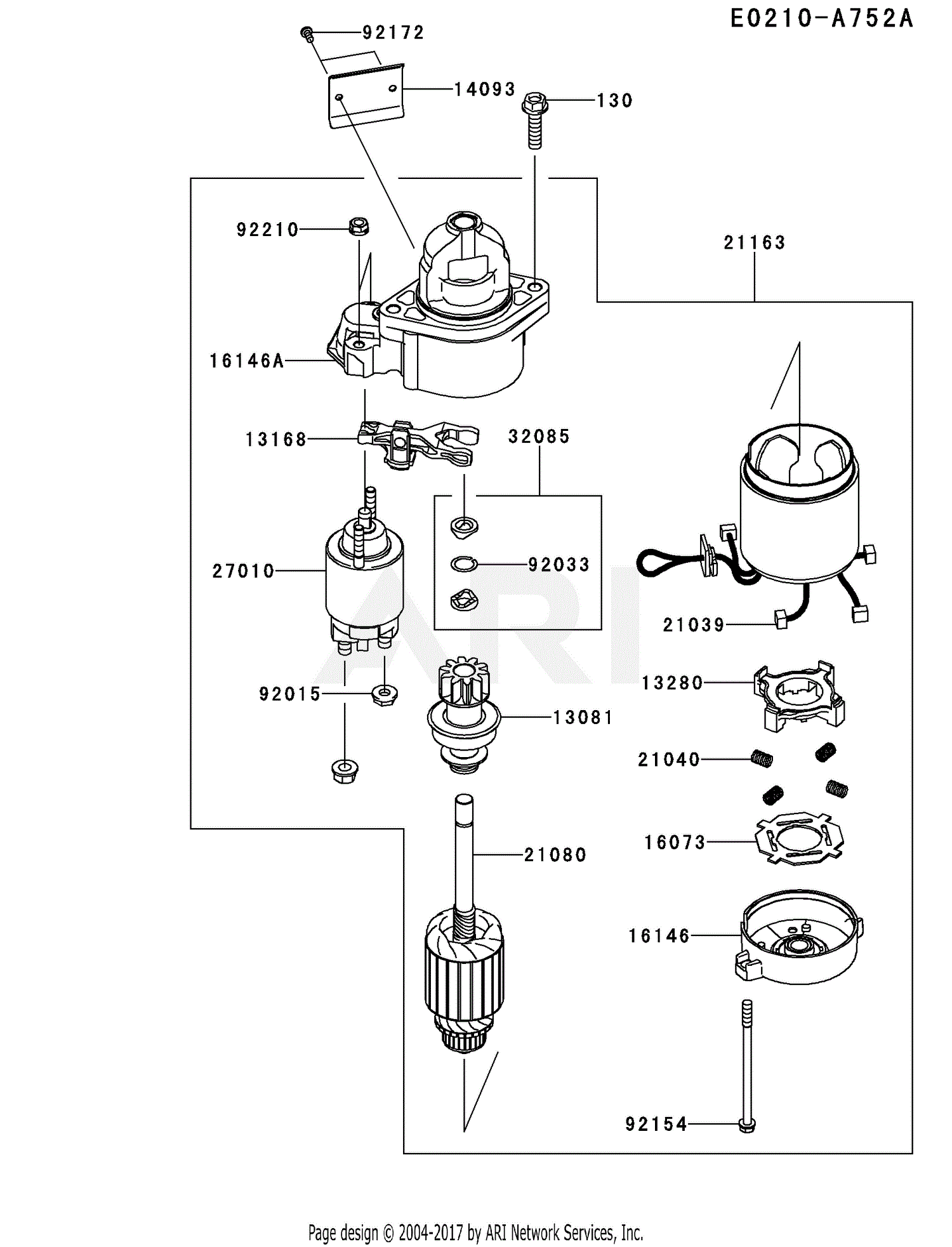 Kawasaki Motor Parts