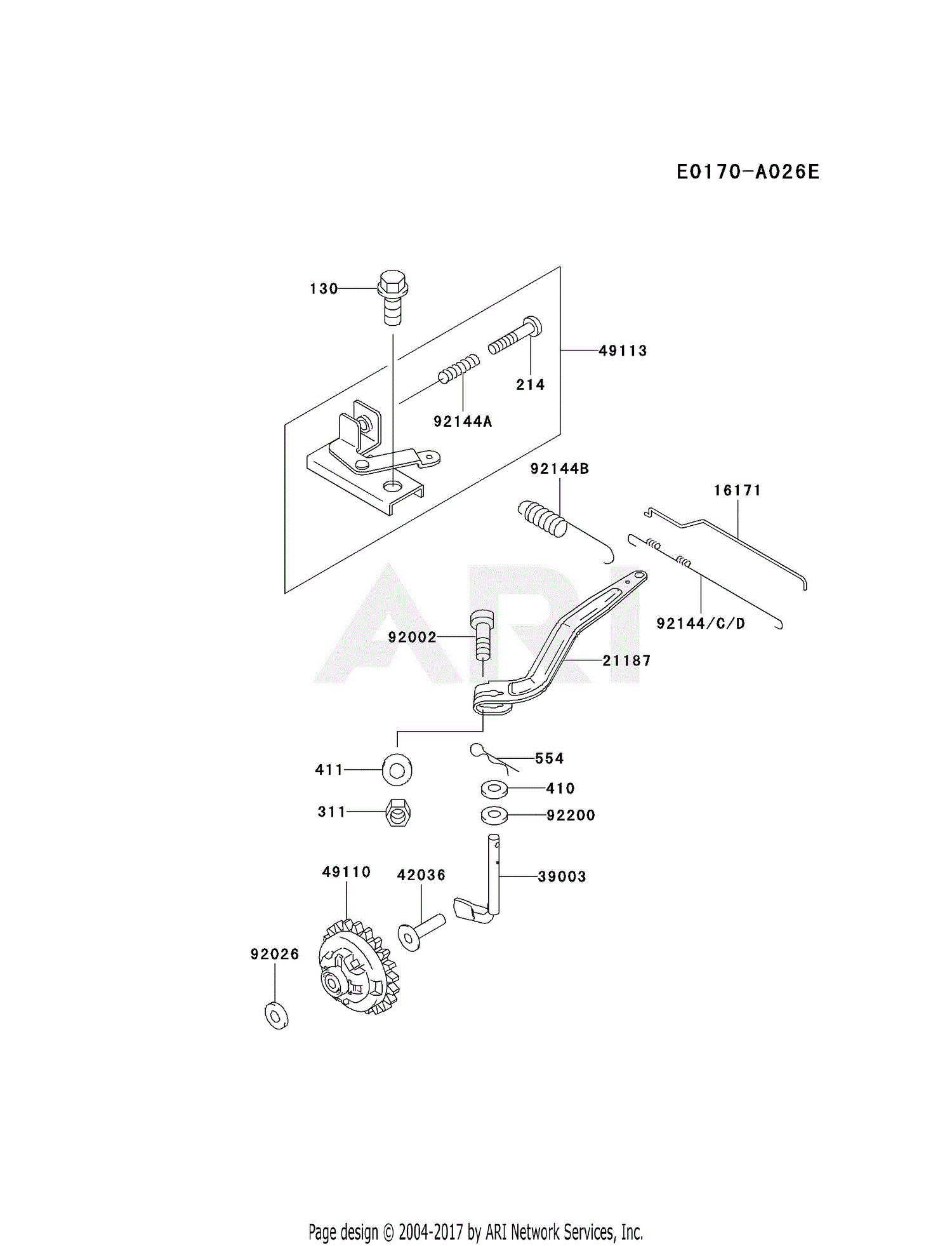 Kawasaki GER30A-BS01 Generator GE4300A Parts Diagram for CONTROL-EQUIPMENT