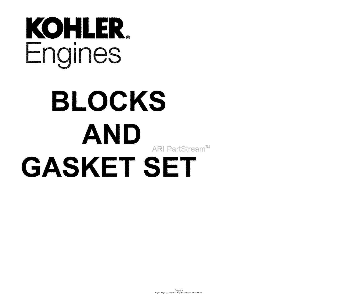 Carburetor Kit with Gaskets for Toro 22 HP Kohler KT725-3031 Lawn Mower Engine 