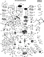 Kohler KT740-3015 HOP 25 HP (18.61 kW) Parts Diagram for Engines