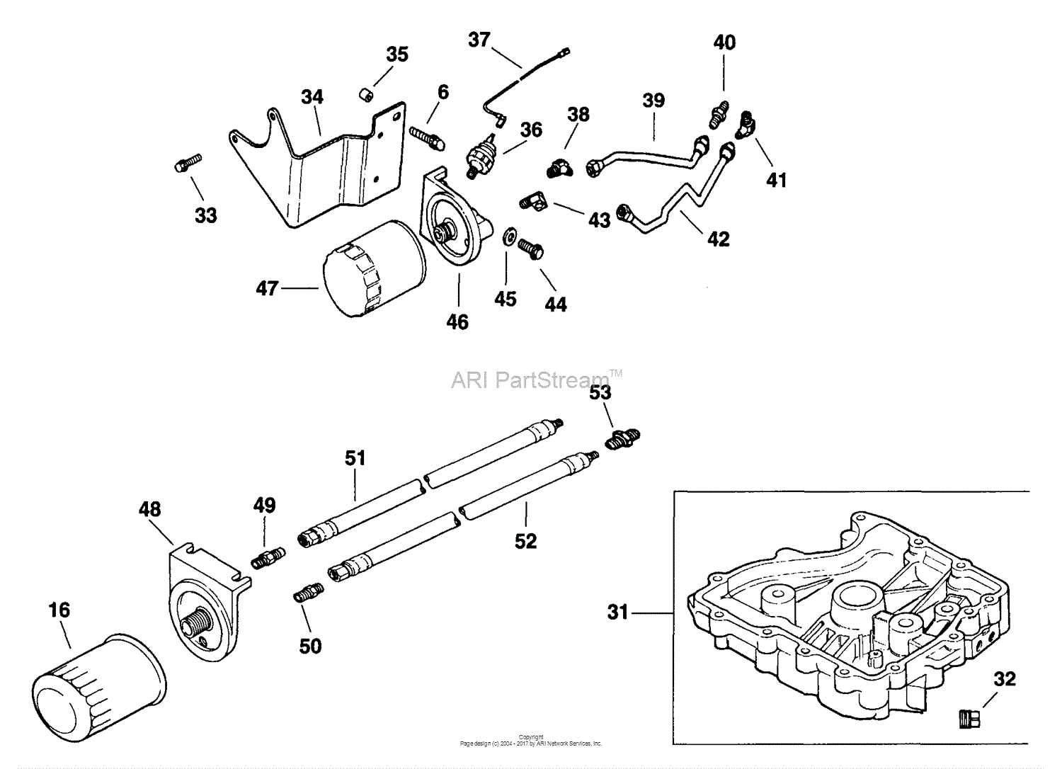 Kohler CV12.5-1270 JOHN DEERE 12.5 HP Parts Diagram for ... kohler command engine diagrams 