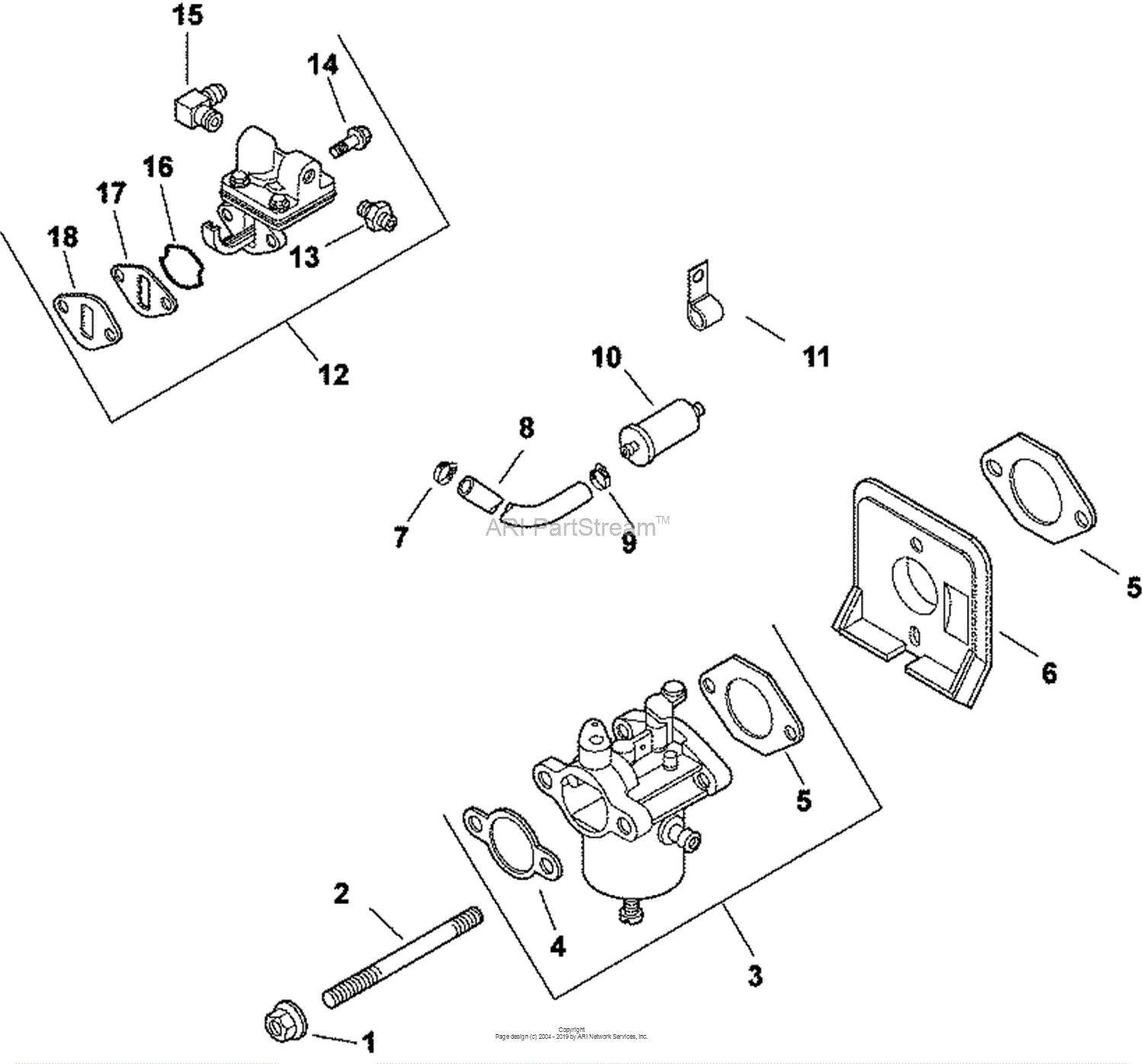 Kohler CV15-41603 SNAPPER 15 HP (11.2 kW) Parts Diagram ... kohler command 18 hp engine diagram 