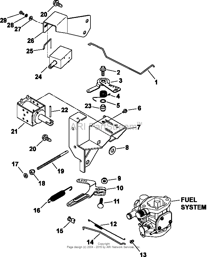 Kohler CH640-3108 SDMO 20.5 HP (15.3 kW) Parts Diagram for Engine ...