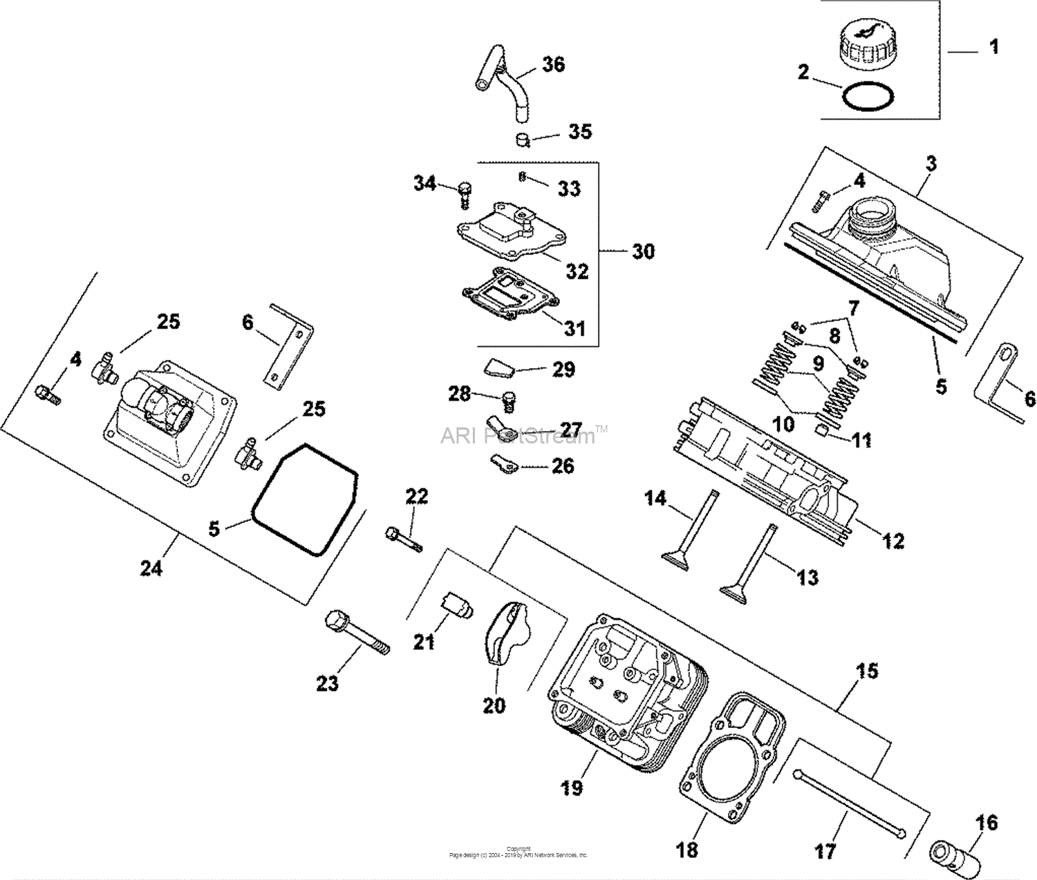 Kohler CH670-0010 MTD 22/23 HP (16.4 kW/17.2 kW) Parts Diagram for ...