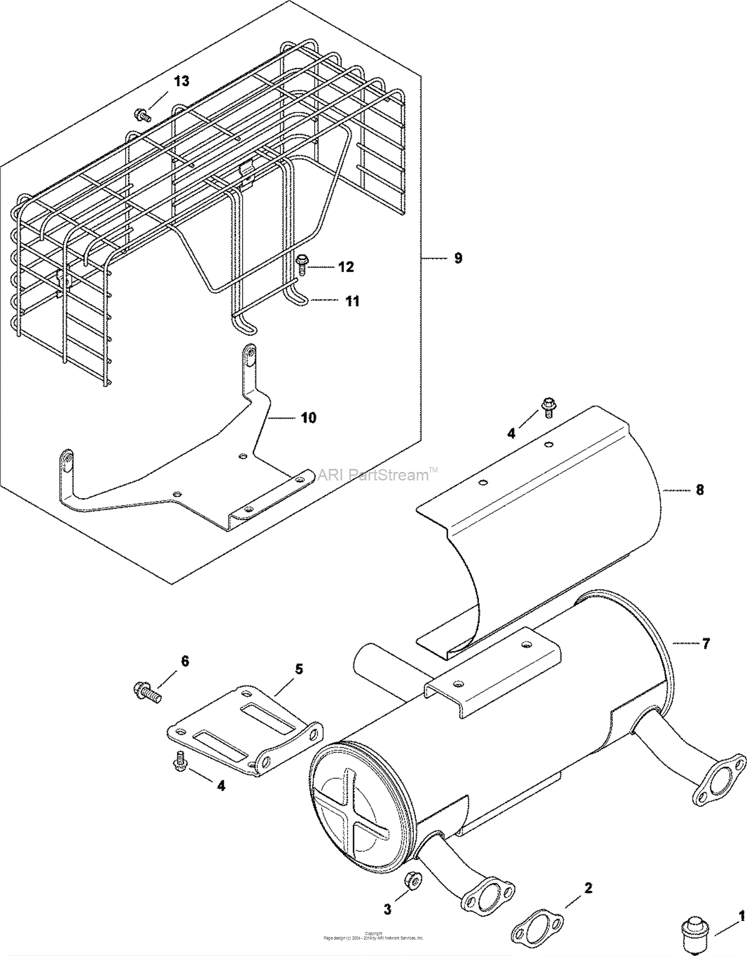 Kohler CH2568615 RAYCO 25 HP (18.61 kW) Parts Diagram for Accessories