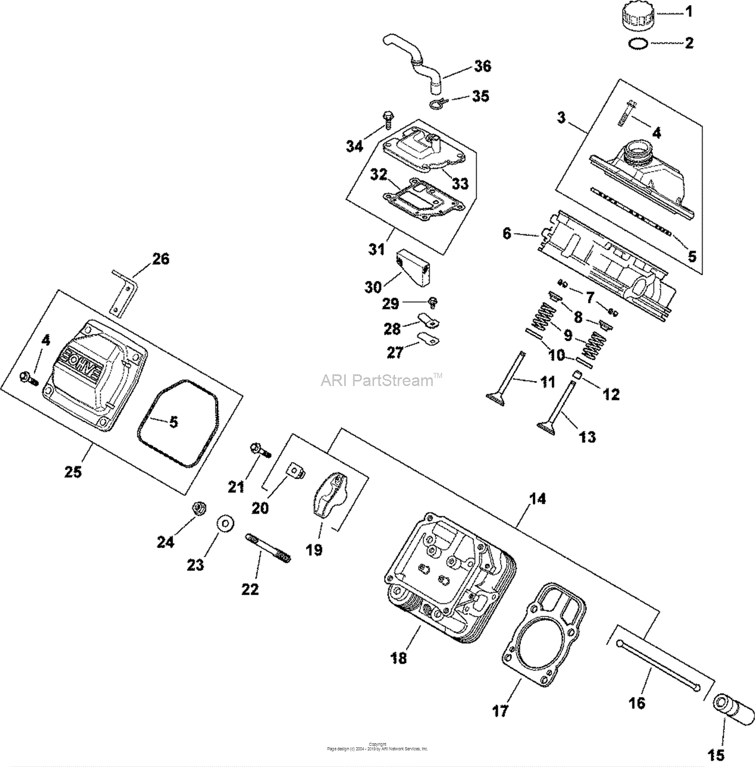 Kohler CH730-3267 MILLER ELECTRIC 23.5 HP (17.5 kW) Parts Diagram for ...