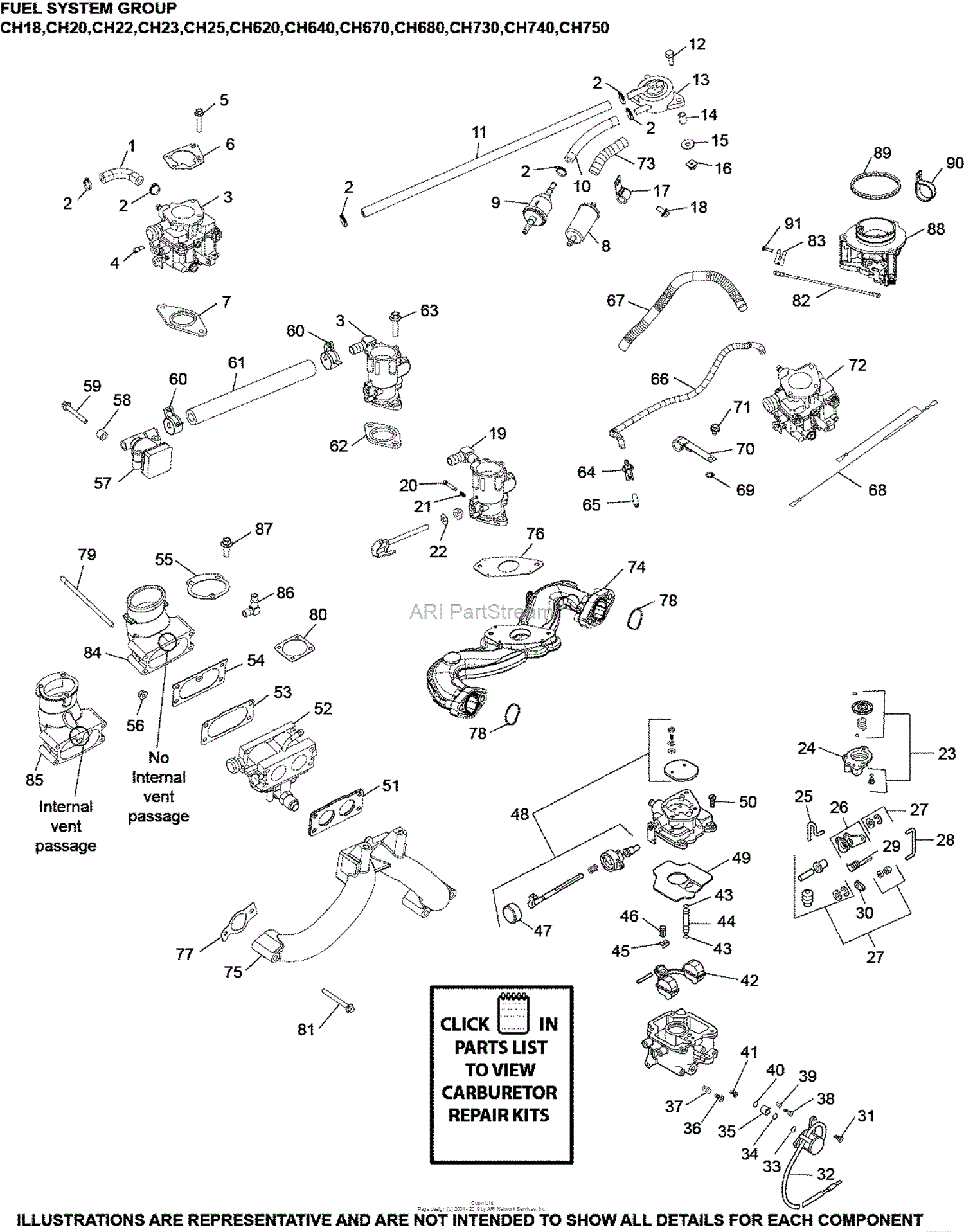 Kohler CH740-3213 TORO 25 HP (18.6 kW) Parts Diagram for ... kohler command 18 wiring diagram 