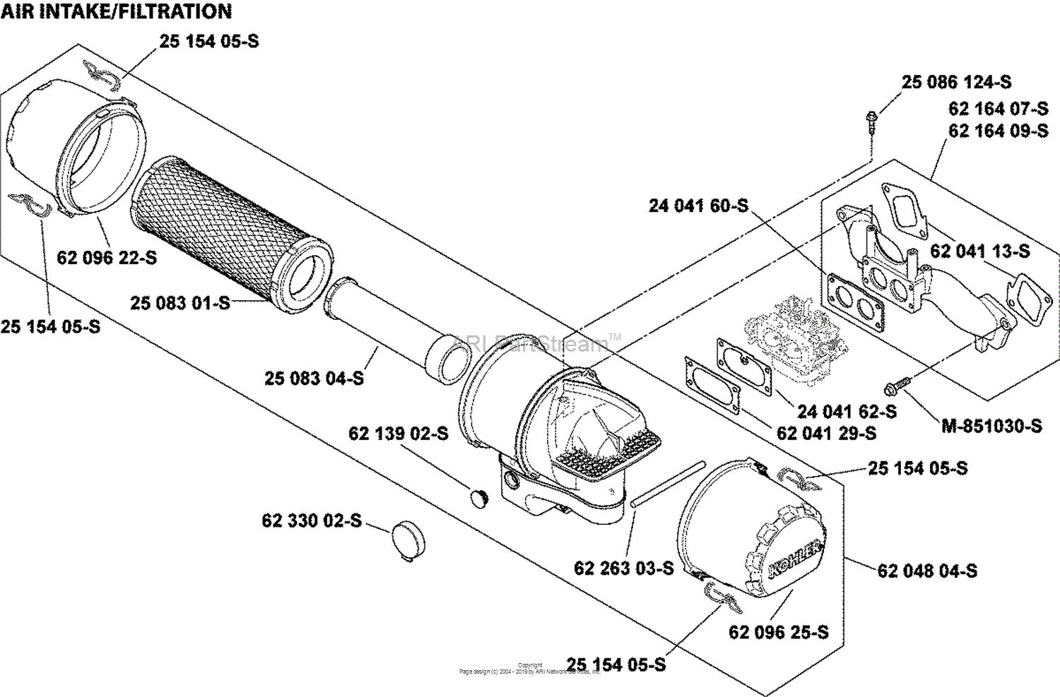 Kohler 62 154 07-S Clip Assembly