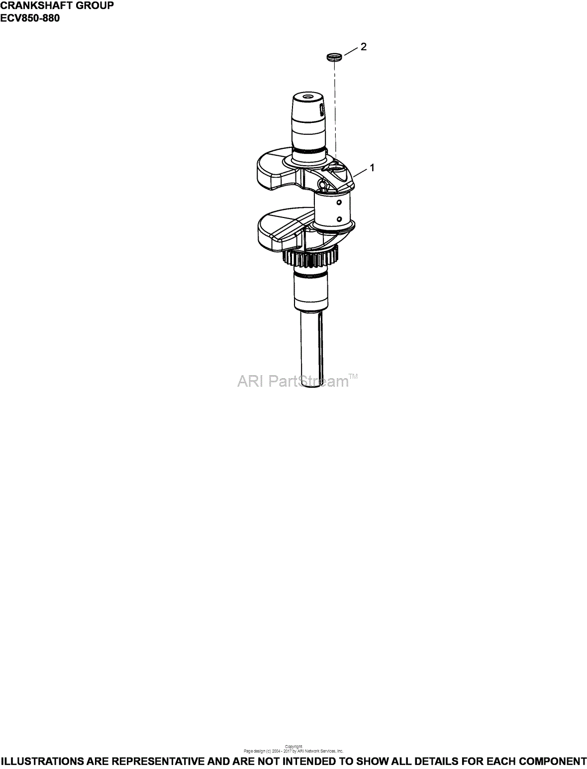 Kohler Ecv860 3022 Scag 29 Hp Parts Diagram For Crankshaft