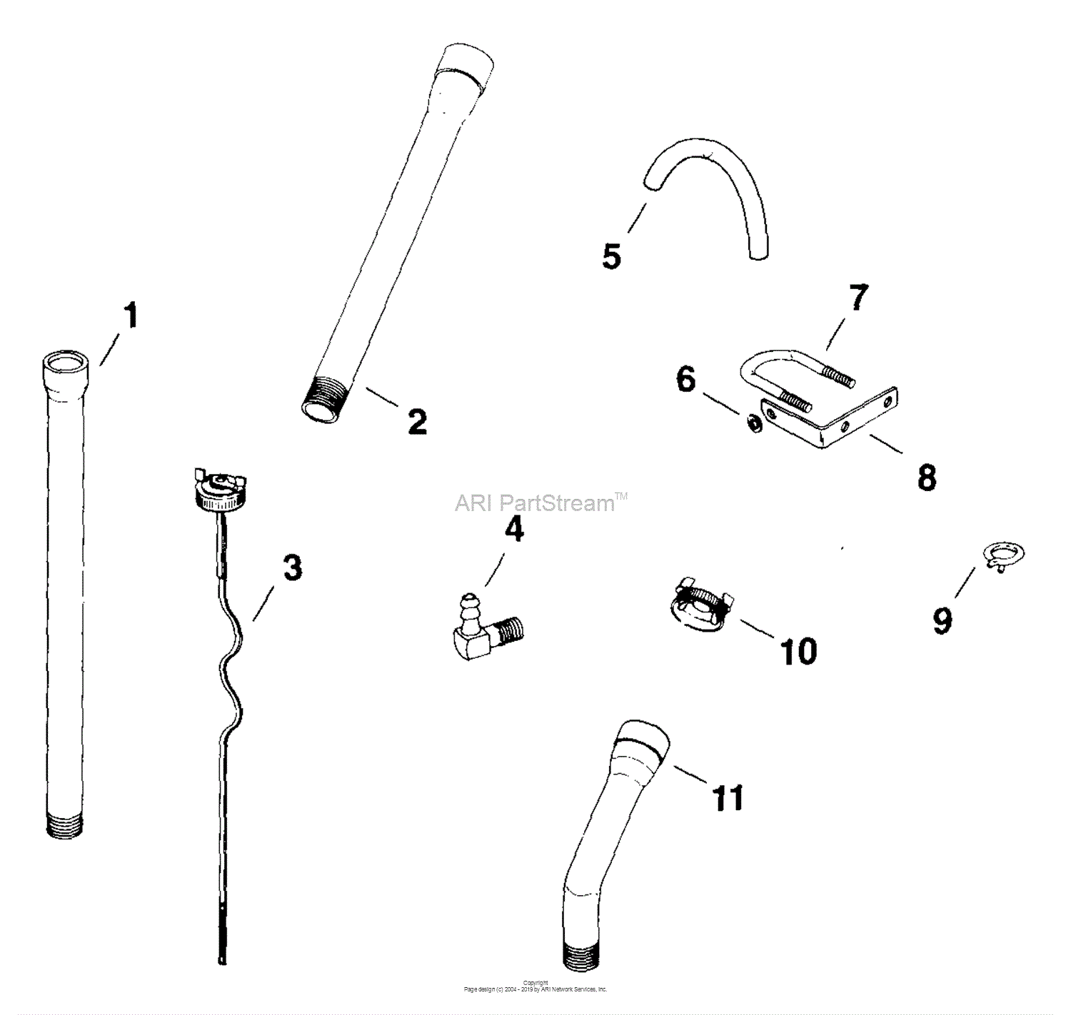 Kohler K532 53113 Tennant 20 Hp 149kw Specs 53100 53186 Parts Diagram For Dipstick 021700675 8058