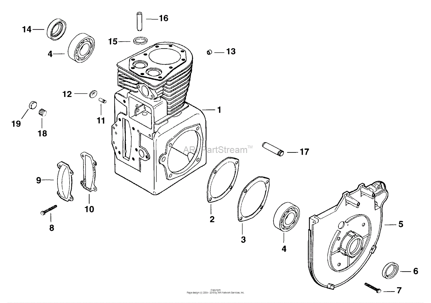 Kohler M16-711533 TORO 16 HP (11.9 kW) SPECS 711500-711587 ...