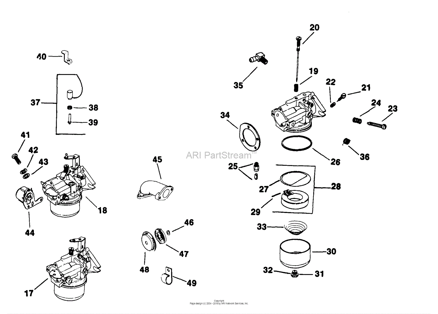 Kohler K341-71151 Lahman Mfg. 16 Hp (11.9 Kw) Specs 71105-71384 Parts 