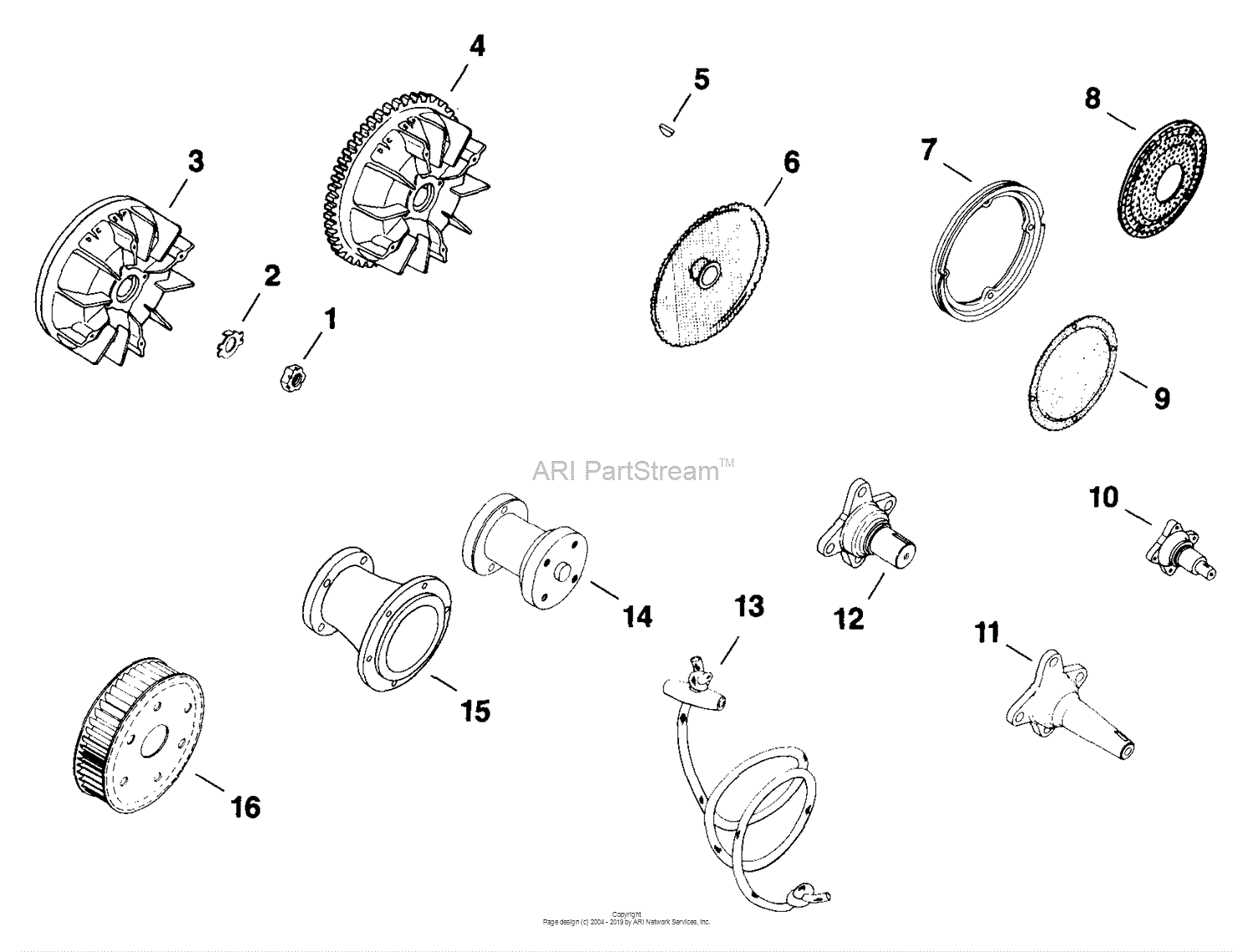 Kohler K53253115 20 HP (14.9KW) SPECS 5310053186 Parts Diagram for