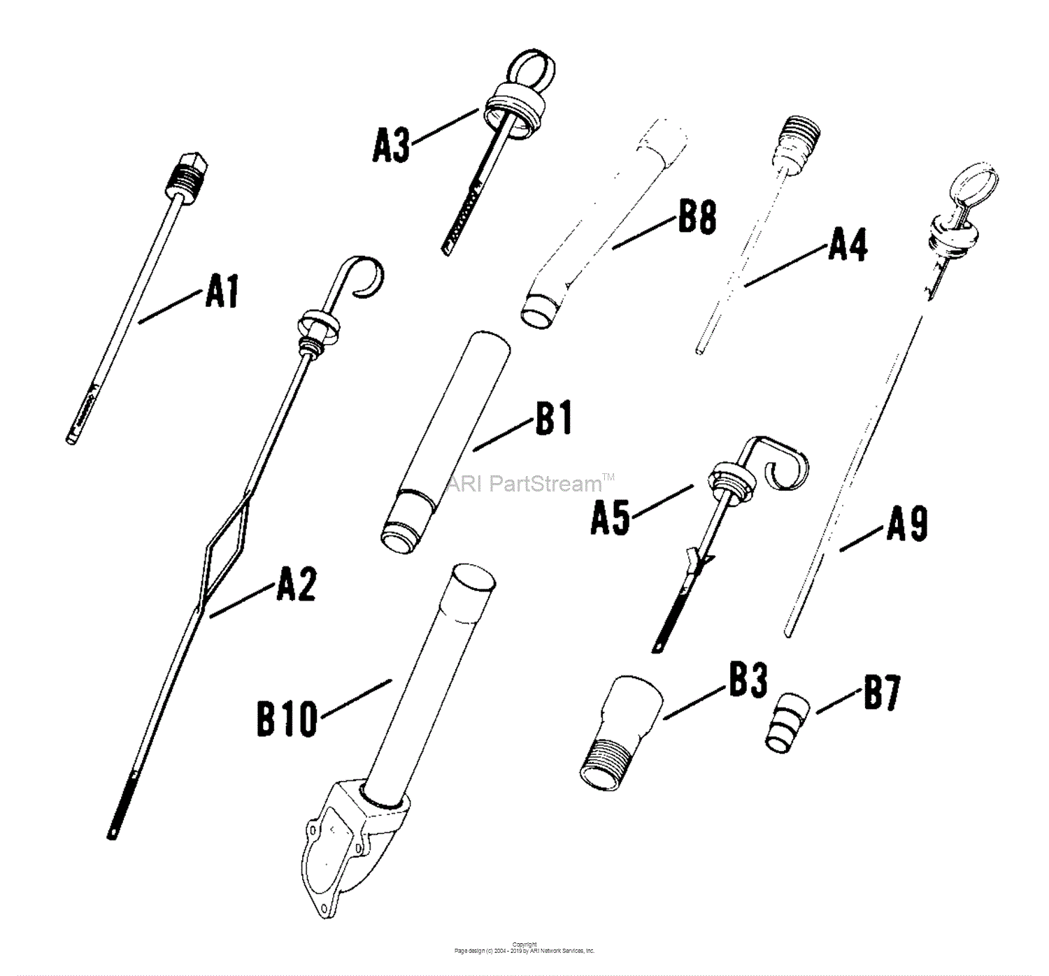 Kohler K241 4601 10 Hp 75 Kw Specs 4600 46858 Parts Diagram For Dipstick Tp 404 C 9696