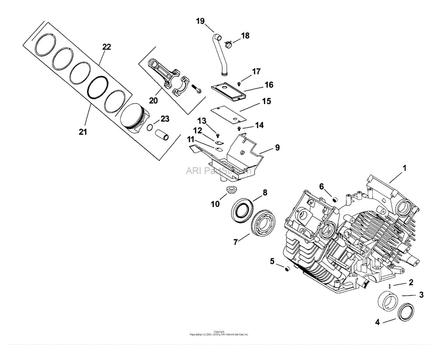 Kohler TH18-54511 SIMPLICITY 18 HP (13.4 kW) SPECS 54501-54526 Parts ...