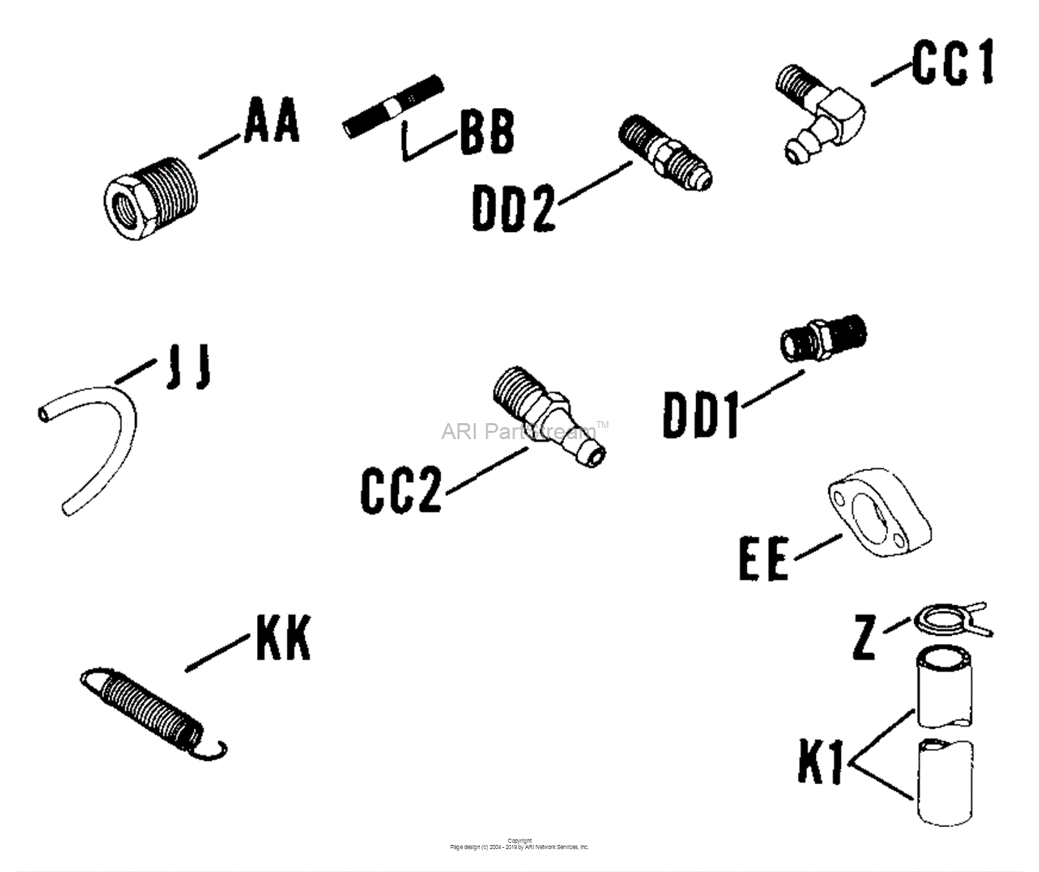 Kohler K161 2801 7 Hp 52kw Specs 2801 281298 Parts Diagram For Carburetor Cont 0203008933 8982