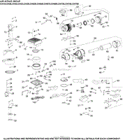 Kohler CH750-3077 CPT 27 HP (20.1 kW) Parts Diagram for Carburetor