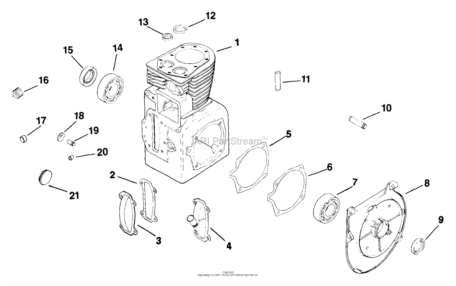 Kohler K321-60312 CUB CADET 14 HP (10.4 kW) SPECS 6006-60443 Parts ...