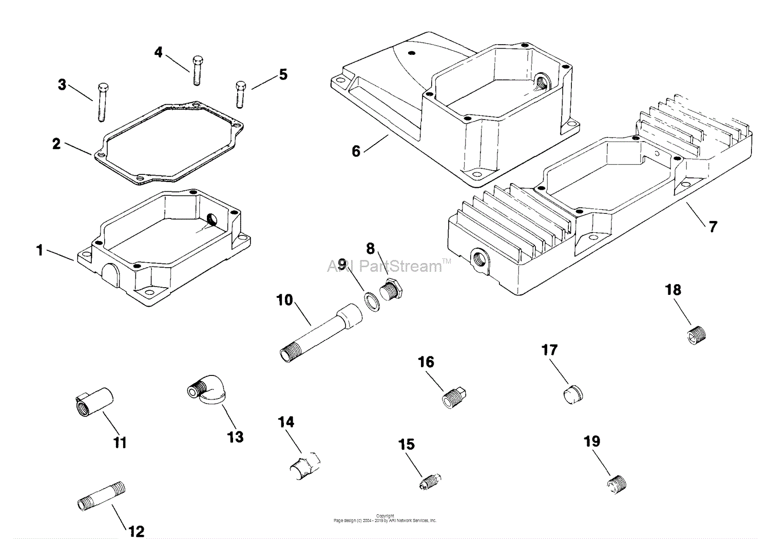 Kohler K181 30743 Wheel Horse 8 Hp 6 Kw Specs 30100 30848 Parts Diagram For Oil Pan 21 2 43 Tp 2045 B