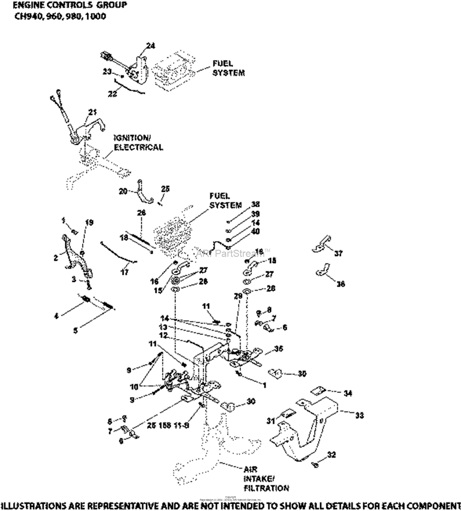 Kohler CH1000-3031 KPS-20KW GEN-SET (LPAC) Parts Diagram for