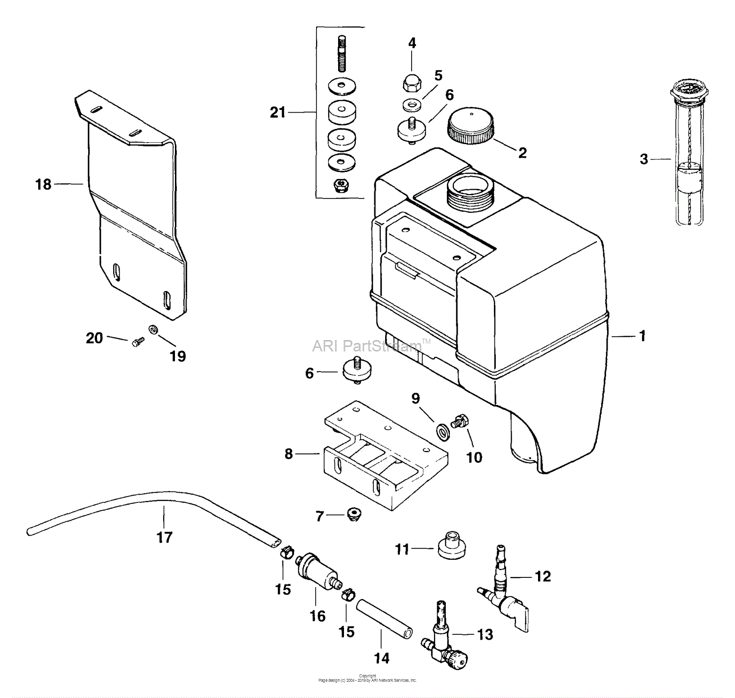 Kohler M16-711510 H.L. DIEHL 16 HP (11.9 kW) SPECS 711500-711587 Parts ...