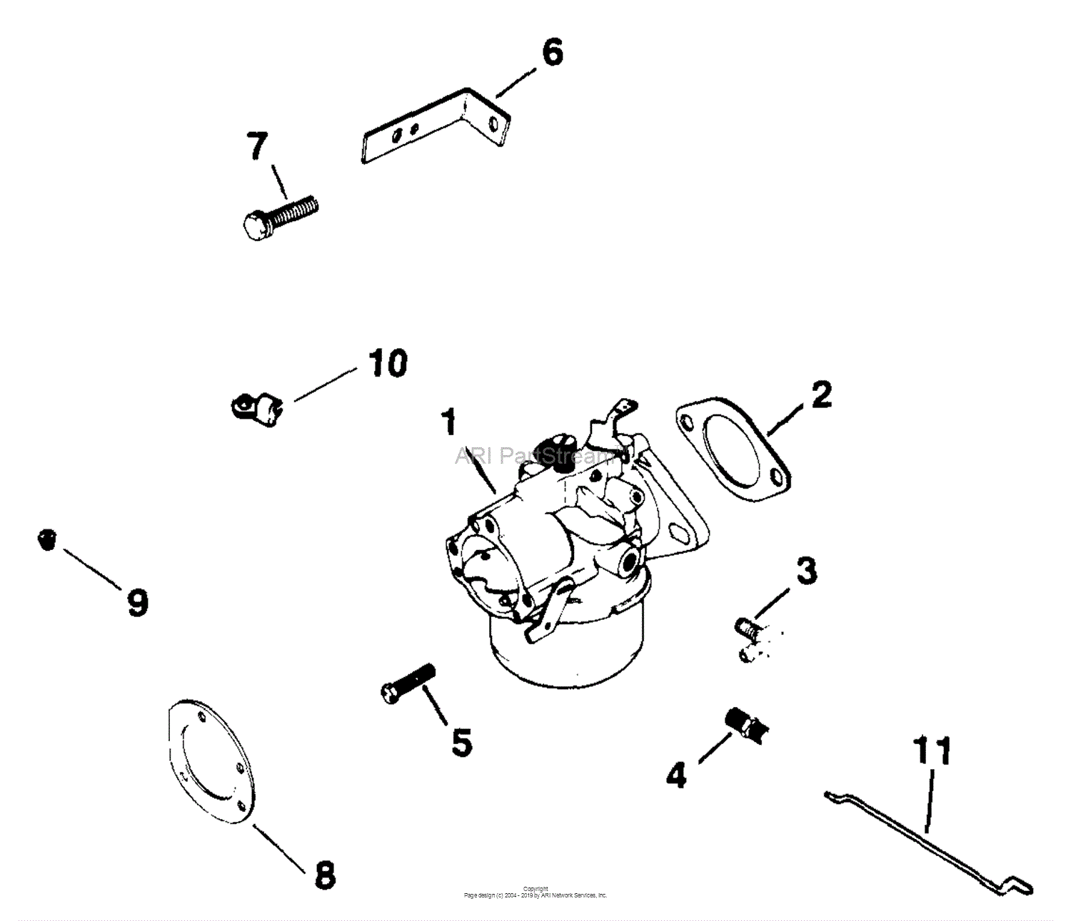 Kohler K181301058 GRAVELY 8 HP (6 kW) SPECS 3010030848 Parts Diagram