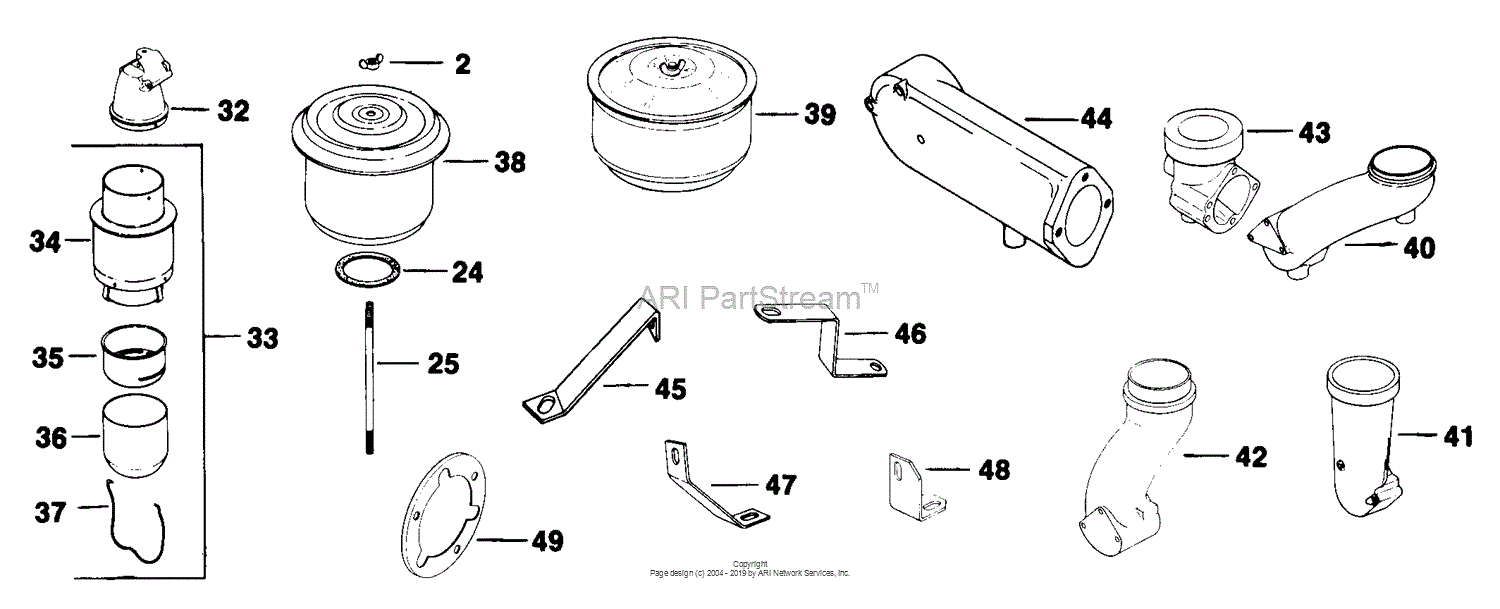 Kohler K301-47238 JACOBSEN 12 HP (9 kW) SPECS 4710-47835 Parts Diagram