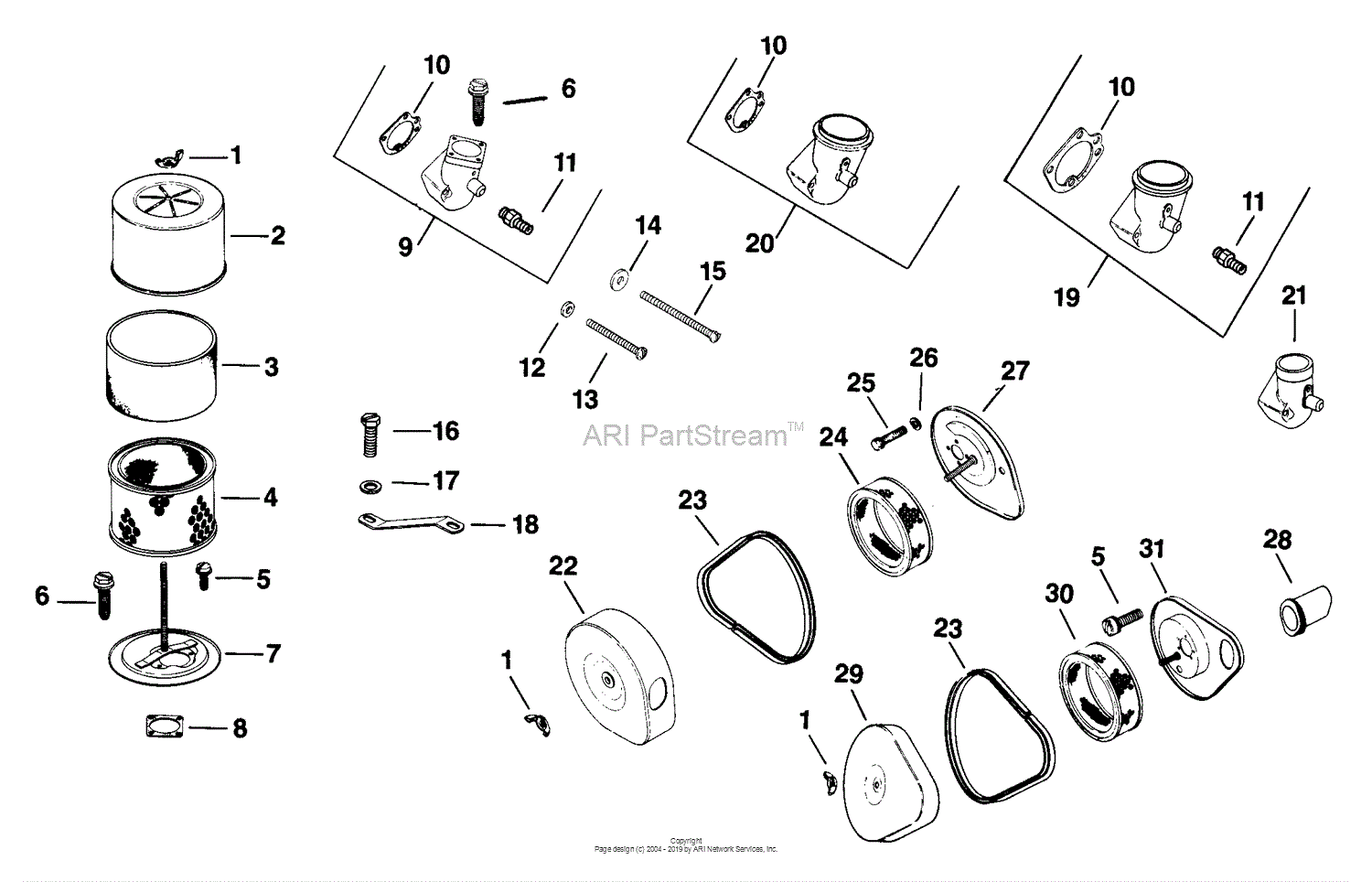 Kohler K58236224 JACOBSEN 23 HP (17.16 kW) SPECS 3620236389 Parts