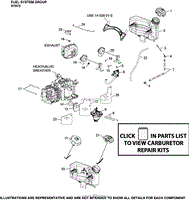 Kohler XT675 2087 TORO 6.75 9.2 ft lbs Gross Torque Parts