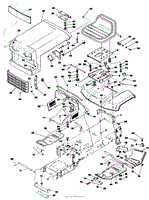 Lawn-Boy 52138, LT12 Lawn Tractor, 1988 (SN 800000001-899999999) Parts ...