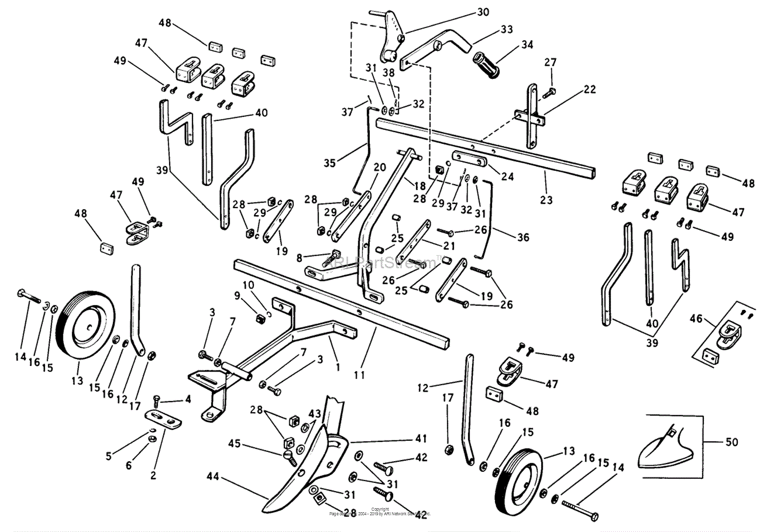 Lawn-Boy LRT-3, Tiller, 1961 (SN 100000001-199999999) Parts Diagram for ...