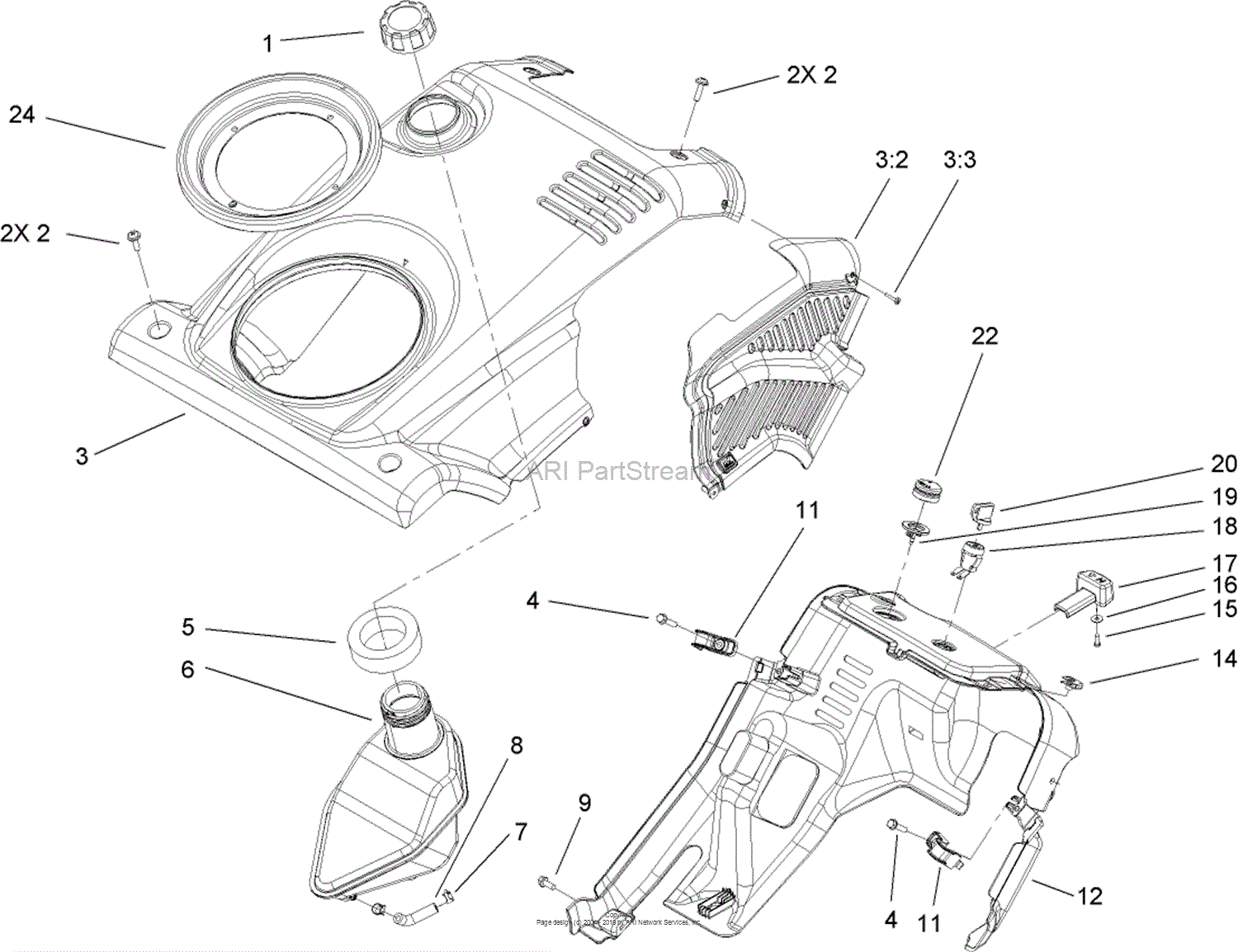 Lawn-Boy 34001, Insight Snowthrower, 2008 (SN 280000001-280999999 ...