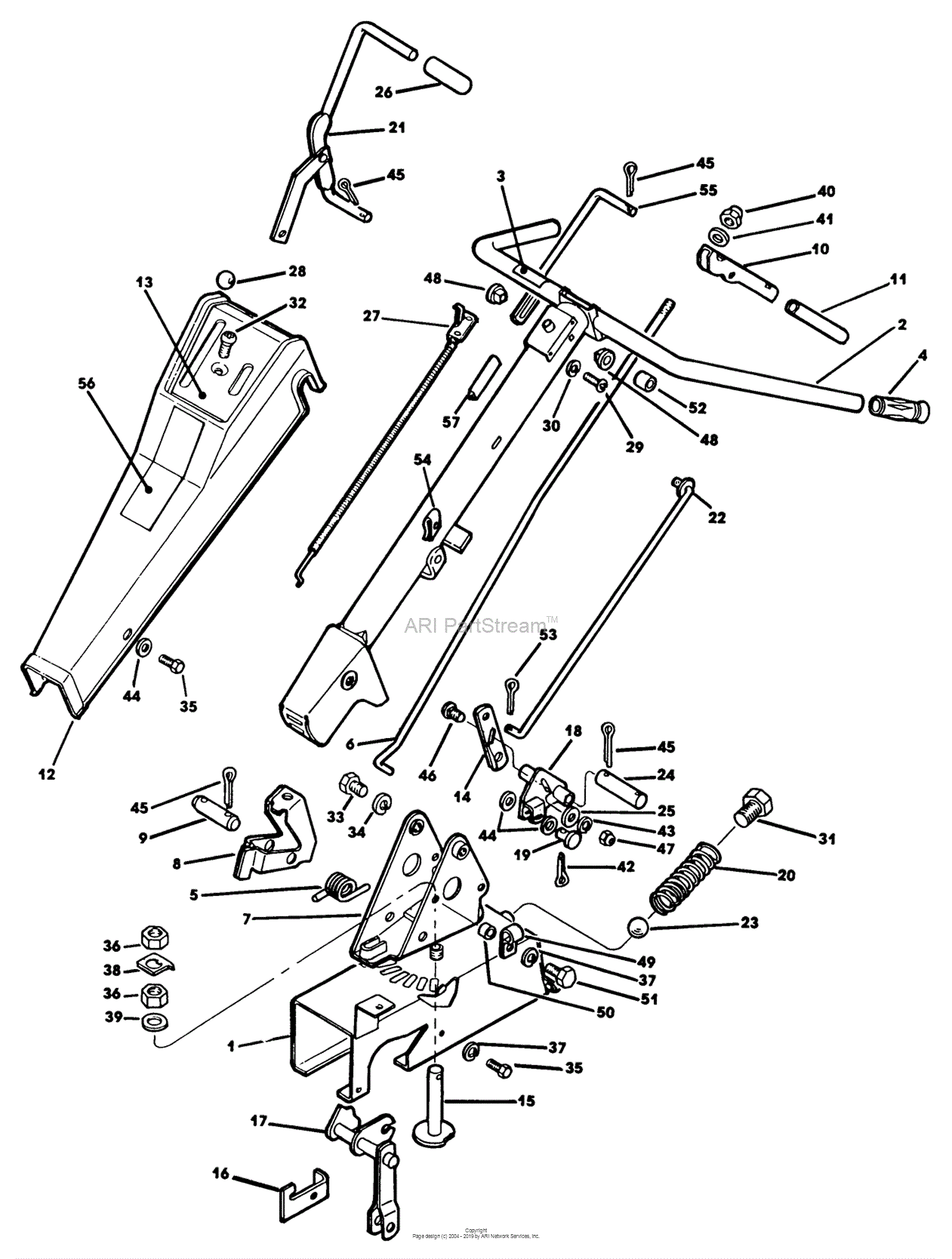 Lawn-Boy 51196, Tiller, 1989 (SN 900000001-999999999) Parts Diagram for ...