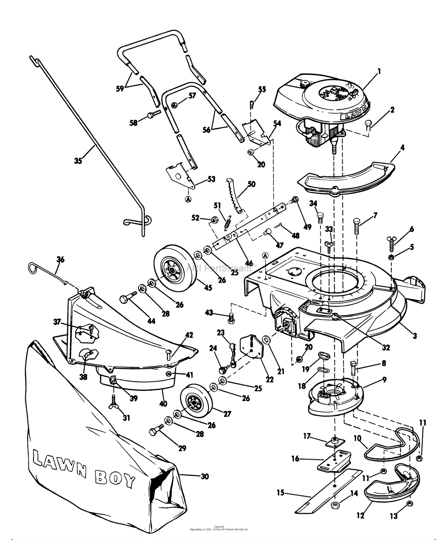 Lawn-boy Parts Diagram