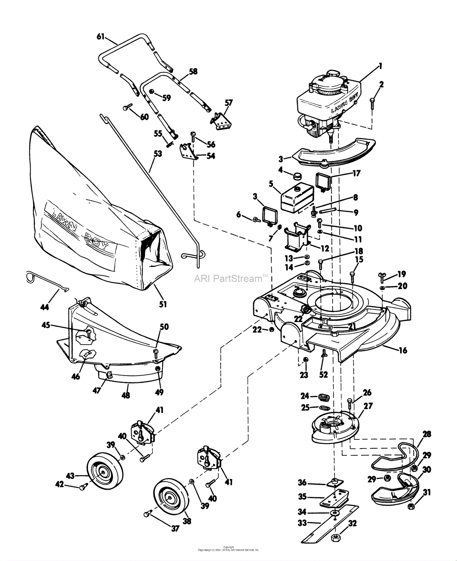 Professional lawn store mower parts