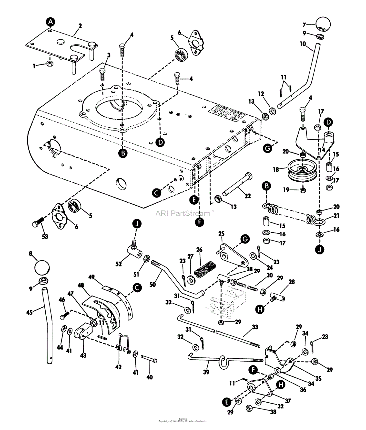 Lawn-Boy 3002, Lawnmower, 1968 (SN 800000001-899999999) Parts Diagram ...