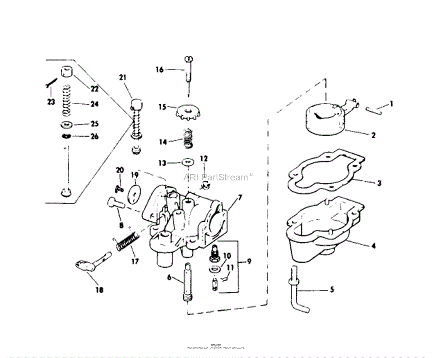 Lawn-Boy 5500, Lawnmower, 1969 (SN 900000001-999999999) Parts Diagram ...