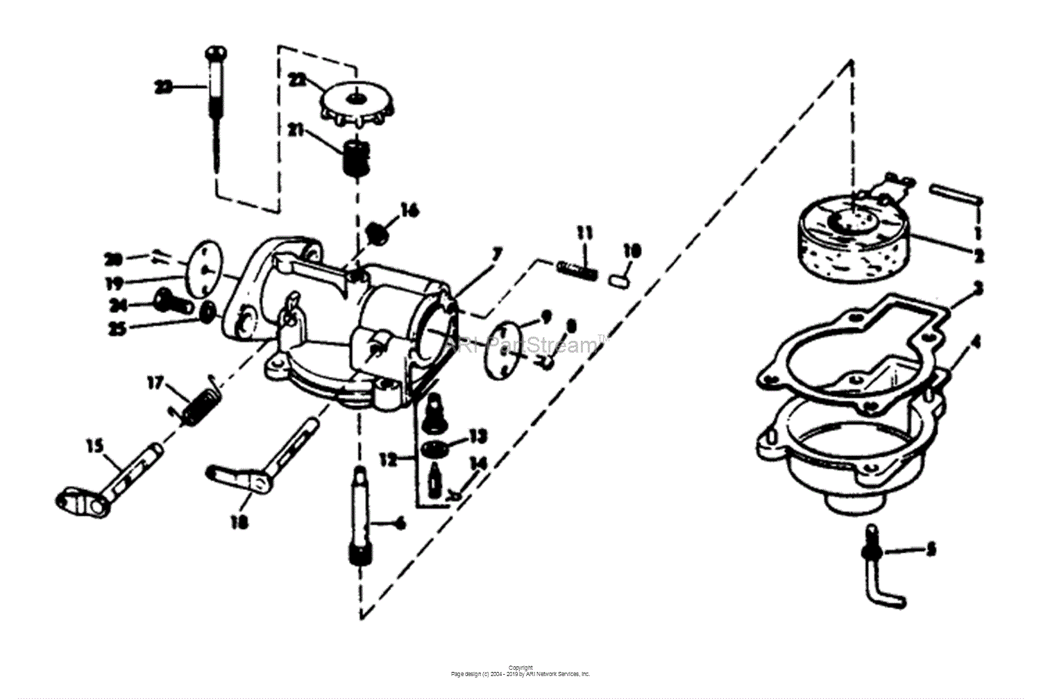 Lawn-Boy 8005, Lawnmower, 1971 (SN 100000001-199999999) Parts Diagram ...