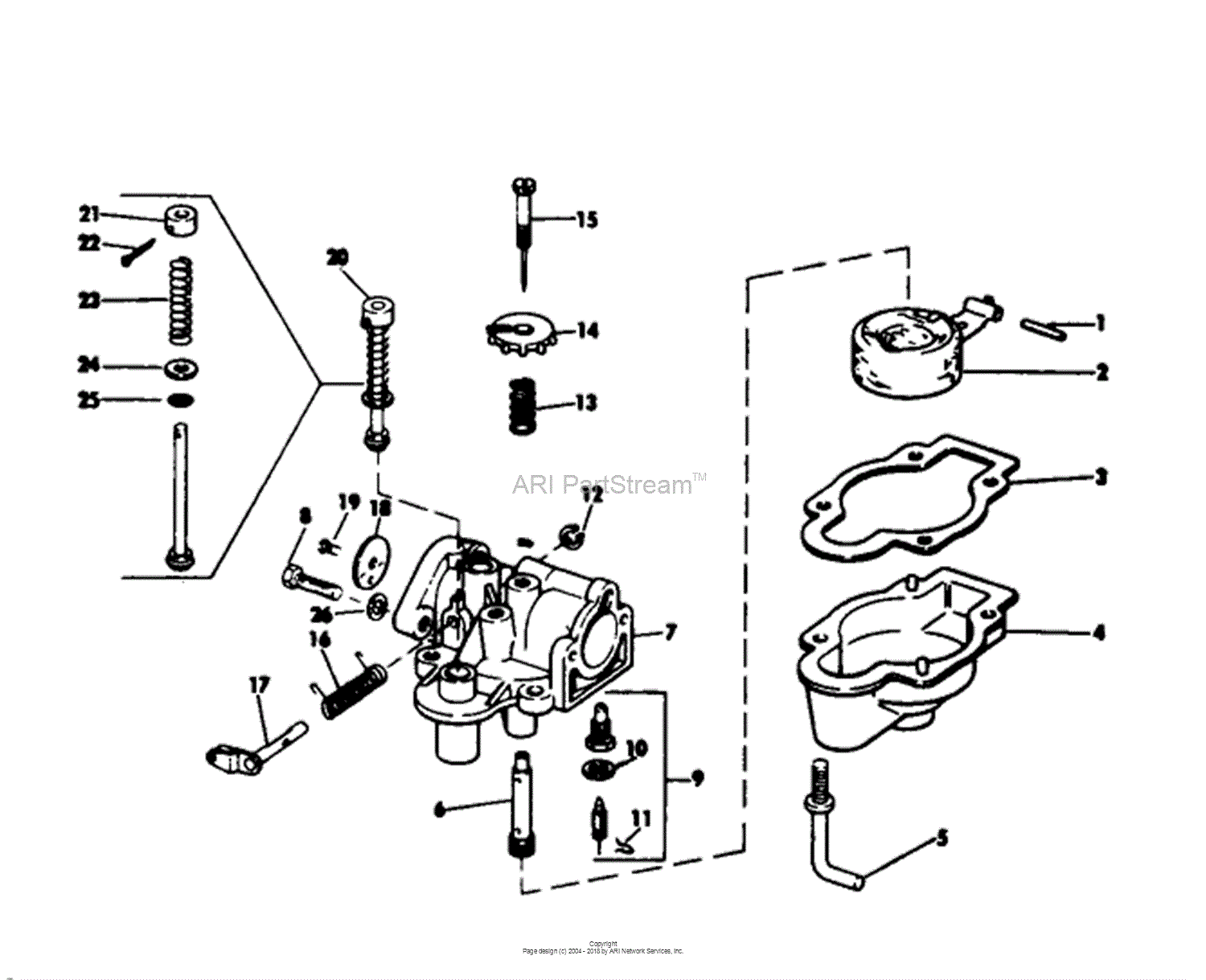 Lawn-Boy 8229EA, Lawnmower, 1972 (SN 200000001-299999999) Parts Diagram ...