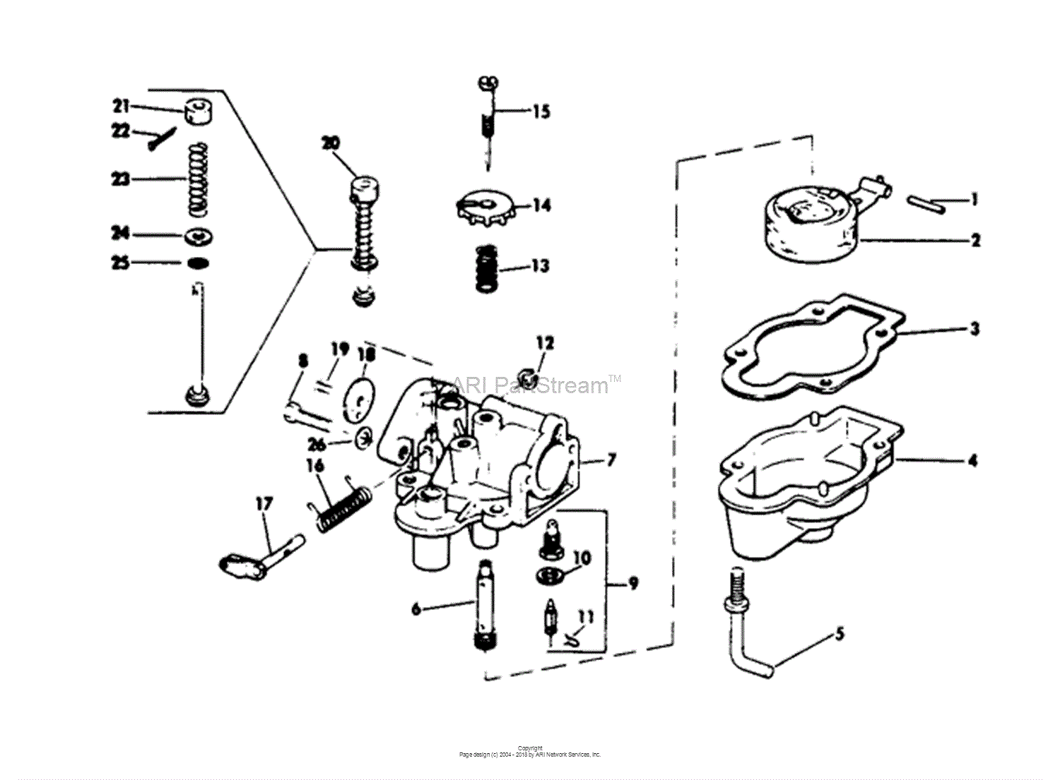 Lawn-Boy 3056, Lawnmower, 1971 (SN 100000001-199999999) Parts Diagram ...