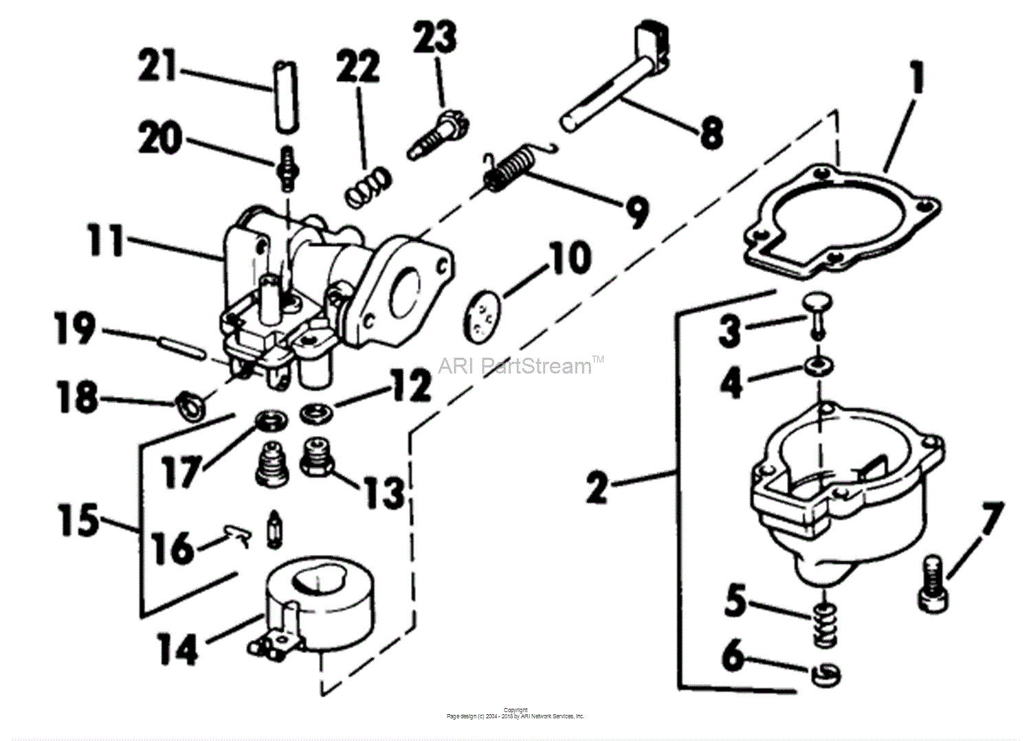 Lawn-Boy 7261E, Lawnmower, 1972 (SN 200000001-299999999) Parts Diagram ...