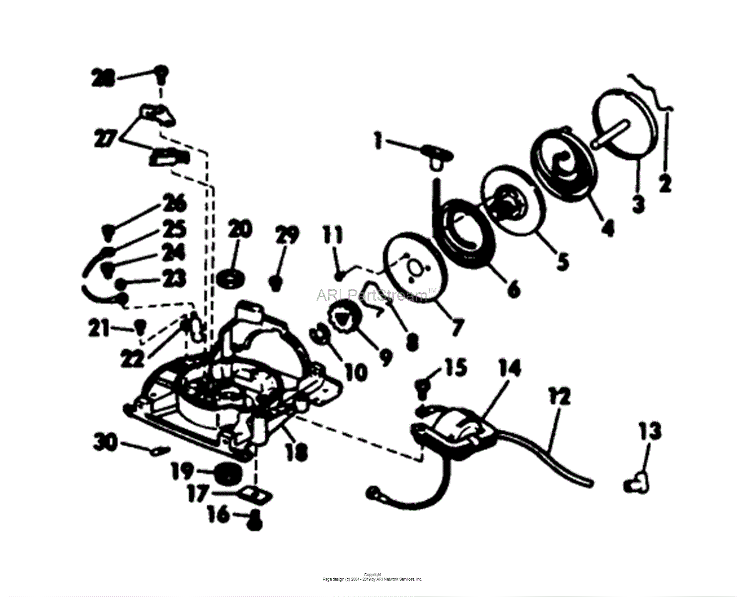 Lawn-Boy 8231, Lawnmower, 1973 (SN 300000001-399999999) Parts Diagram ...